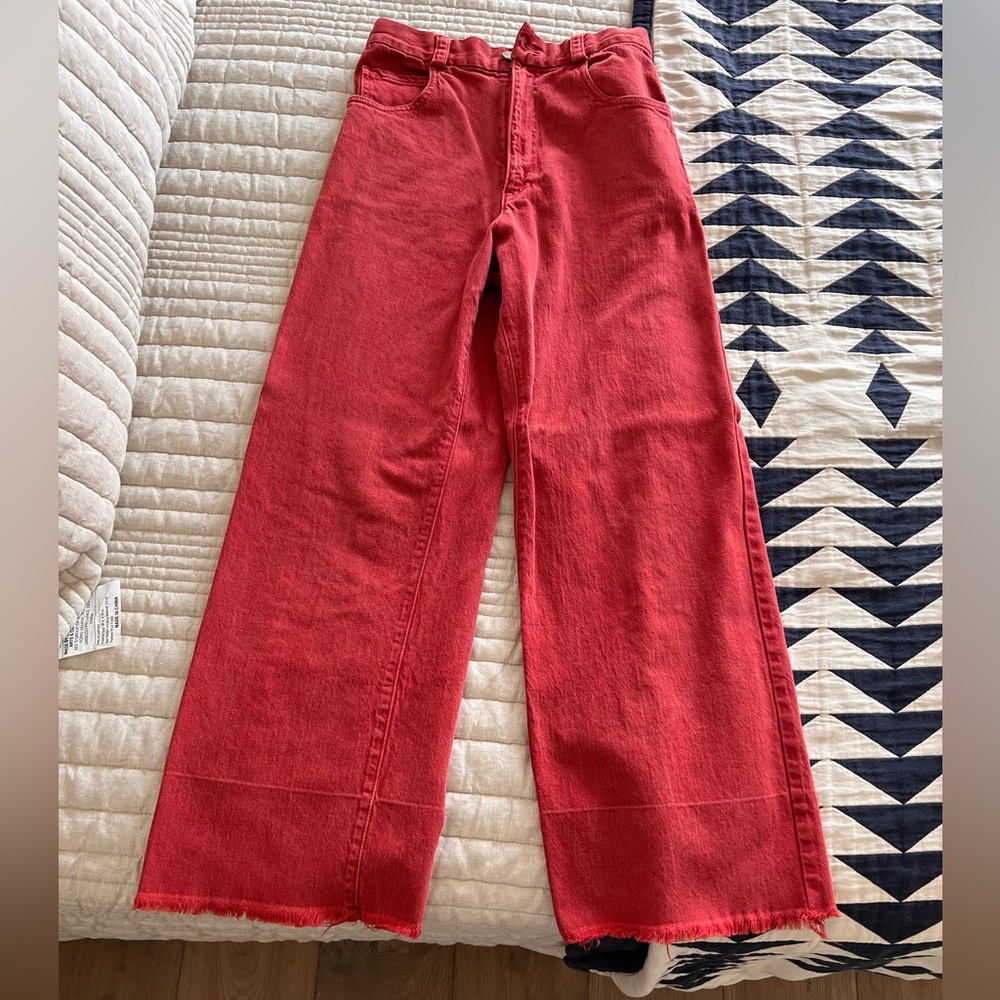 Rachel comey red jeans! Size 4